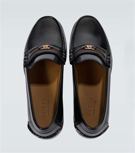 designer loafers gucci|Interlocking G Loafers .